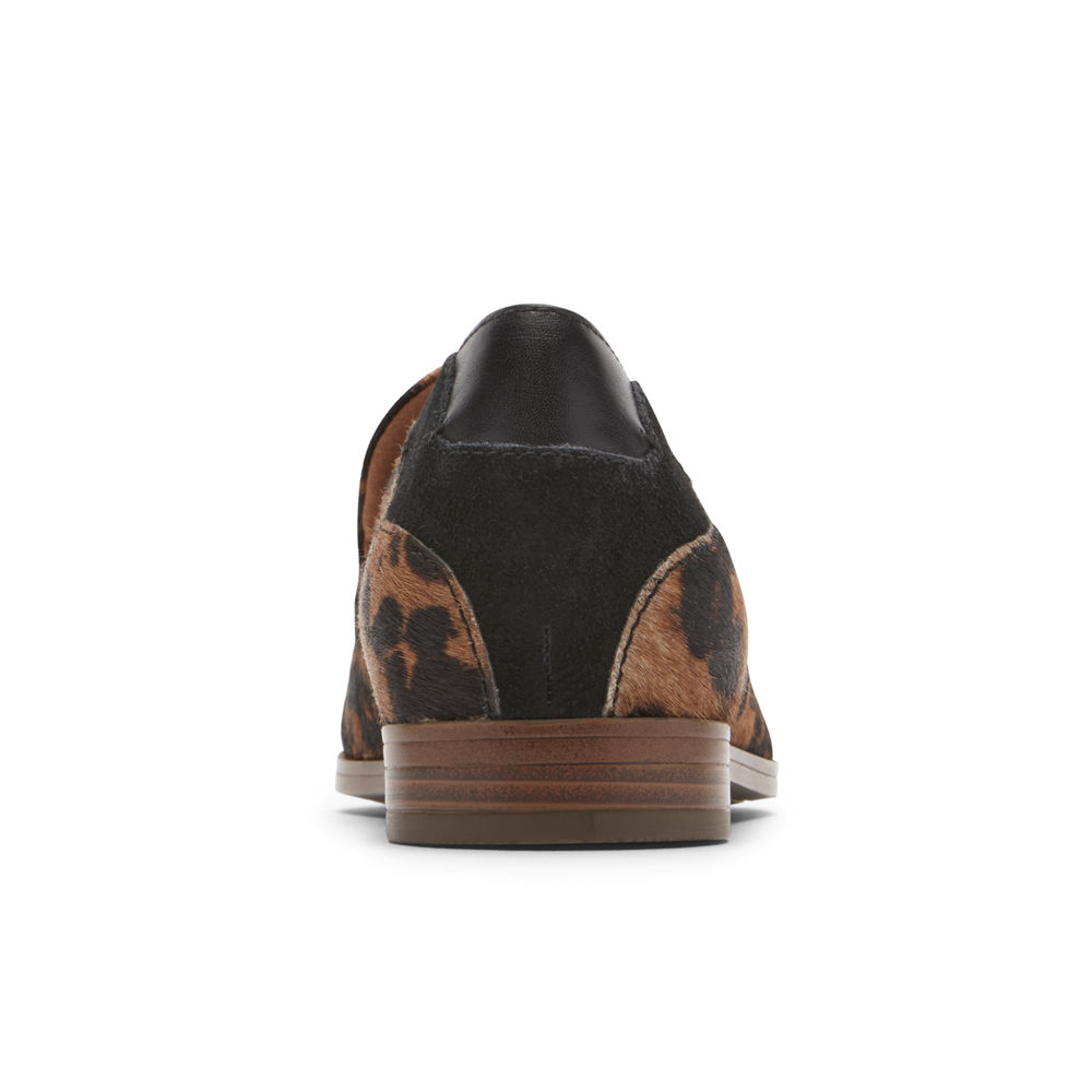 Mocassins Rockport Mulher Leopardo - Perpetua - 02315JBWD